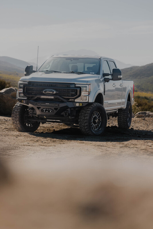 Ford Super Duty F-250 Front Bumper - DV8 Offroad - Spec Series - Black - `17-`22